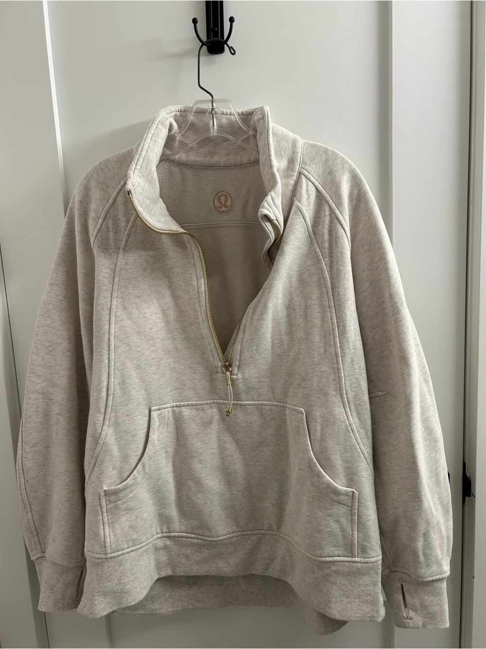 Lululemon Scuba Oversized Funnel-Neck Half Zip *Long* Size M/L